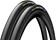 Continental Attack/Force Comp Tire Combo - 700 x 24/22, Tubular, Folding, Black, BlackChili, Vectran Breaker, Pair 