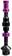 Stan's Tubeless Valve Stem Cap Color Kit - Purple, Pair