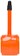 Tubolito Tubo BMX Tube - 20 x 1 1/8-1 3/8, 42mm Presta Valve, Orange