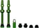 Muc-Off V2 Tubeless Valve Kit - Green, 60mm, Pair