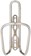 Wolf Tooth Morse Bottle Cage - Stainless Steel, Silver