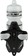 XLAB Torpedo Kompact 125 Water Bottle Cage: Black