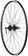 Quality Wheels TK535/Deore Rear Wheel - 700, QR x 135mm, 6-Bolt Disc, Rim Brake, HG 10, Black, Clincher