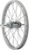 Sta-Tru Single Wall Rear Wheel - 16", 3/8" x 110mm, Coaster Brake, Freewheel, Silver, Clincher






