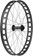 Quality Wheels Blizzerk Front Wheel - 27.5", 15 x 150mm, 6-Bolt, Black, 32H