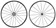 Fulcrum Racing Zero C17 Wheelset - 700, QR x 100/135mm, Rim Brake, HG 11 Road, Black