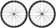 Fulcrum Sharq Wheelset - 700, 12 x 100mm/142mm, Center-Lock, HG 11, 2-Way Fit, Carbon