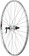 Quality Wheels CR-18 Rear Wheel - 27", QR x 130mm, Rim Brake, HG 10, Polished/Silver, Clincher, 32H