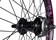 Salt Everest Rear Wheel - 20", Black/Purple Splatter, Freecoaster, LHD 