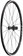 Fulcrum Racing 6 Wheelset - 700, QR x 100/130mm, Rim Brake, HG 11, Black, Clincher