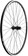 Quality Wheels 105/R460 Rear Wheel - 700, QR x 130mm, Rim Brake, HG 11 Road, Black, Clincher