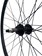 Sta-Tru Double Wall Rear Wheel - 26", Bolt-On, 3/8 x 135mm, Freewheel, Black