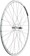 Quality Wheels Value Double Wall Series Track Front Wheel - 700, 9x1 Threaded x 100mm, Rim Brake, Silver, Clincher, Cartridge