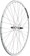 Quality Wheels Value Double Wall Series Track Rear Wheel - 700, 10 x 1 x 120mm, Rim Brake, Fixed/Freewheel, Silver, Clincher, Sealed