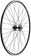 Quality Wheels Value Double Wall Series Track Front Wheel - 700, 9x1 Threaded x 100mm, Rim Brake, Black, Clincher, 32H