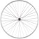 Quality Wheels Value Single Wall Series Front Wheel - 27", QR x 100mm, Rim Brake, Silver, Clincher, 36H