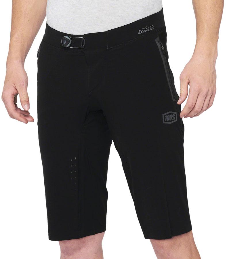 100% Celium Shorts - Black, Men's, 36 