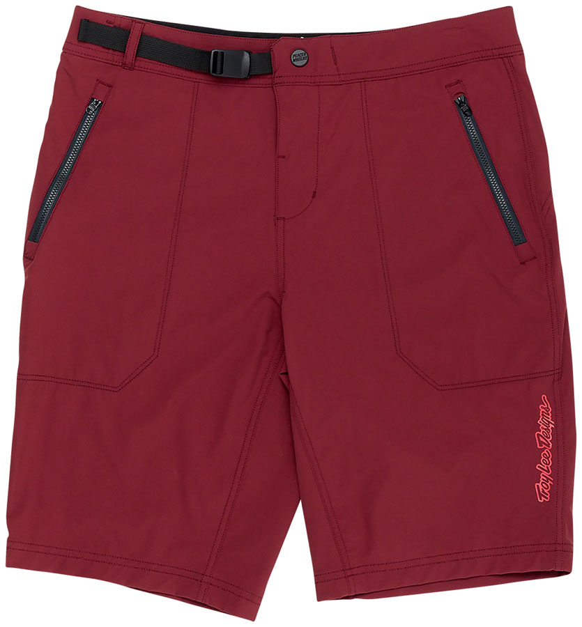 Troy Lee Designs Skyline Trail Shorts  Mono Oxblood, 30