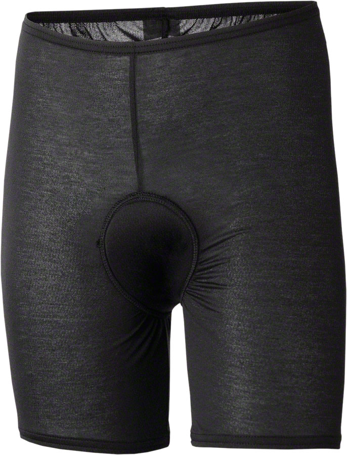 Andiamo Padded Skins Short Liner - Black, Small, Women's