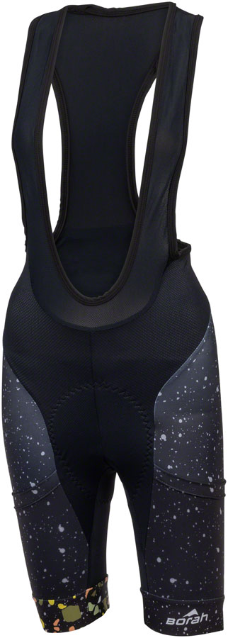 Salsa Women's Terrazzo Aero Cargo Bib Short - 3X-Large, Black 