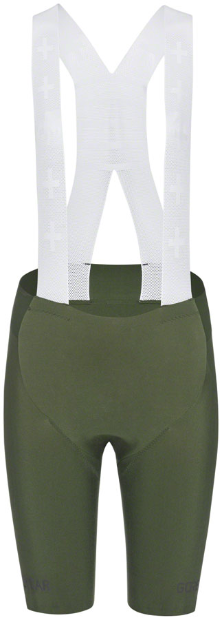 Gorewear Distance Bib Shorts + 2.0 - Green, Women's, Large/12-14 