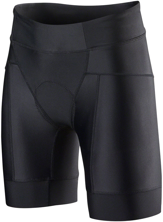 TYR Competitor 7" Tri Shorts - Black, Small, Women's