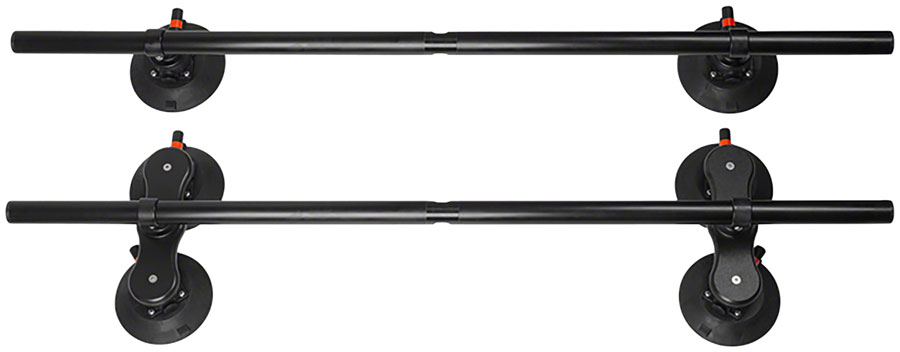 SeaSucker Monkey Bars Roof Rack - Pair, 48", Black