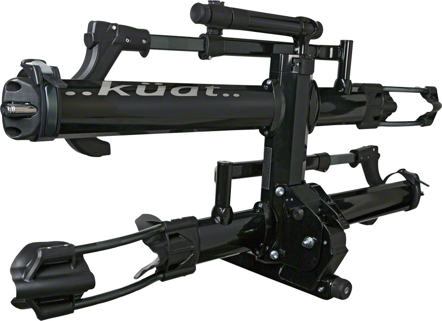Kuat NV 2.0 Hitch Bike Rack - 2-Bike, 2" Receiver - Black Metallic/Gray Anodize