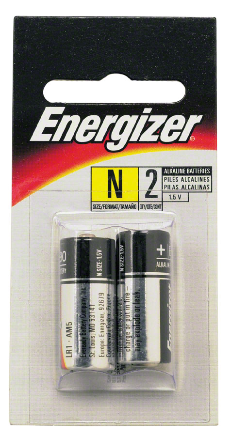 Energizer N 1.5V Alkaline Battery: 2-Pack 