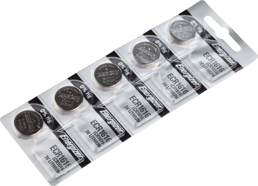 Energizer CR1616 Lithium Battery Card of 5






