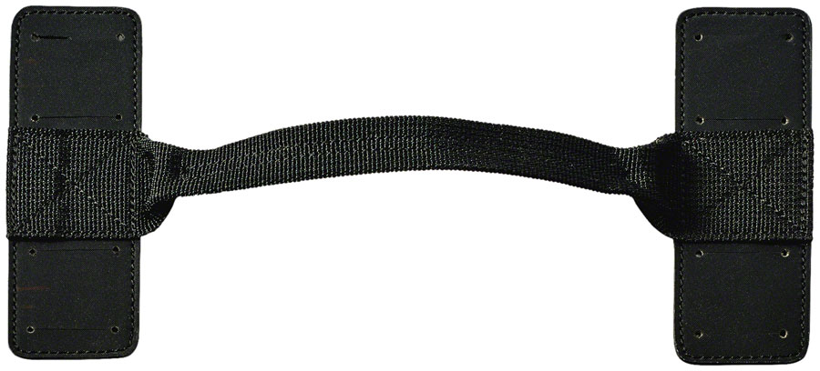 Basil Double Pannier Handle for Uniuversal Bridge and MIK Adaptor Plate, Black 