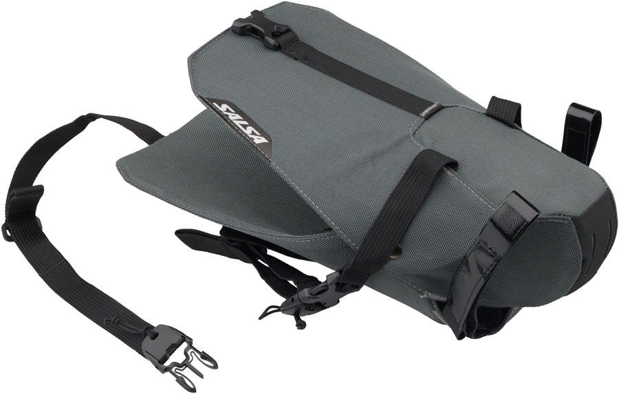 Salsa EXP Series Saguaro Seat Bag - Large, Gray 
