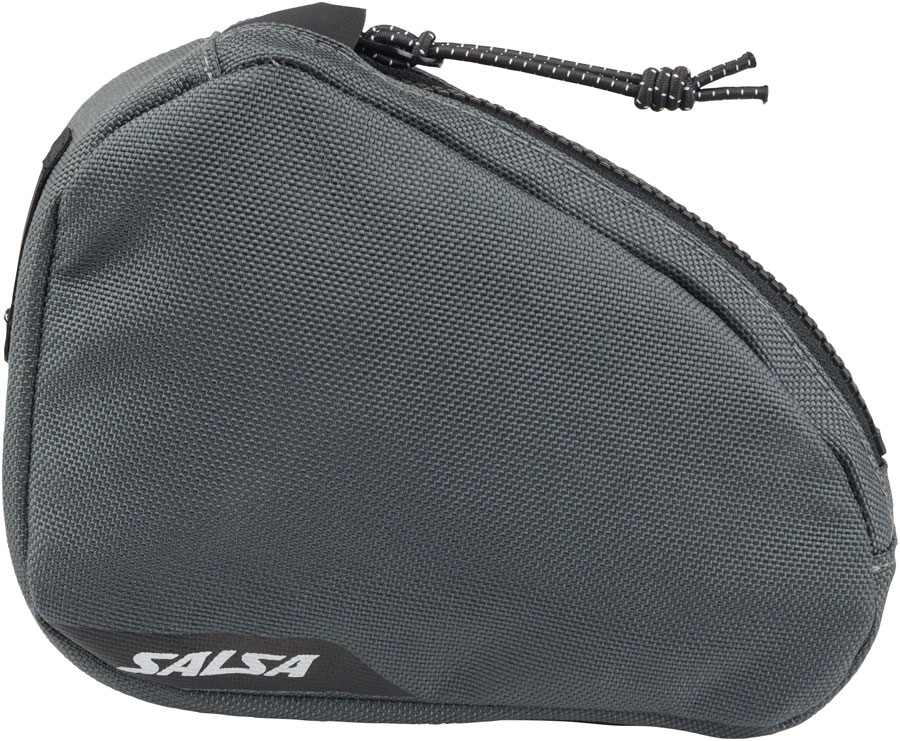 Salsa EXP-R Series Cattail Rear Top Tube Bag - Gray 