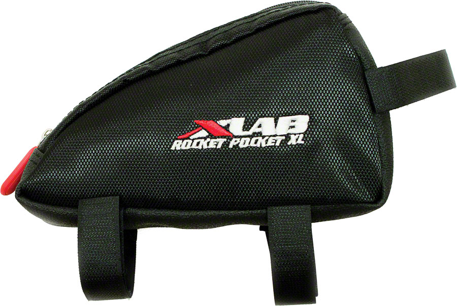 XLAB Rocket Pocket XL Top Tube/ Stem Bag: Black