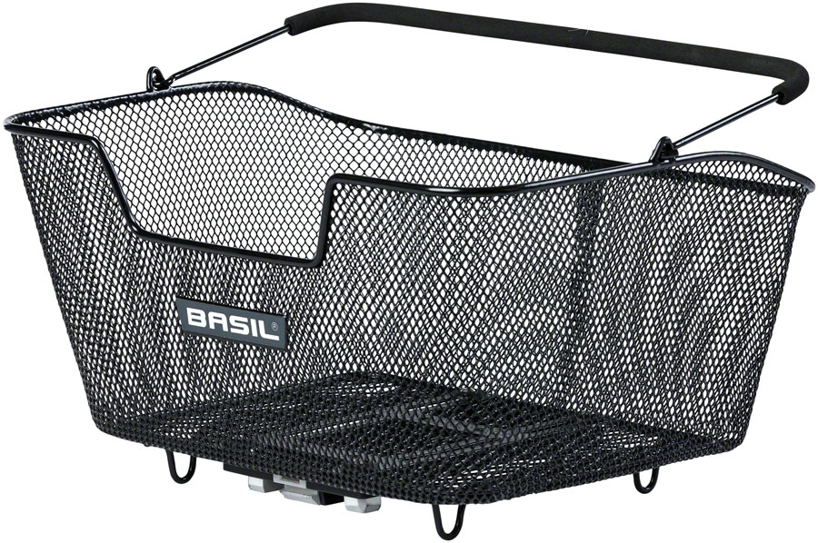 Basil Base M MIK Rear Basket - Black