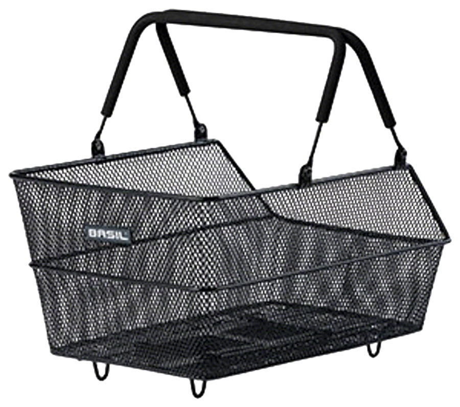 Basil Centro S MIK Rear Basket - Black
