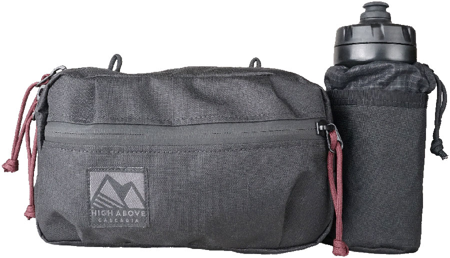 High Above The Lookout Lumbar Pack - Black
