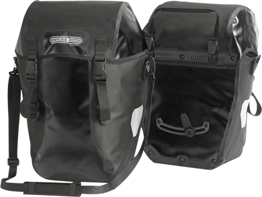 Ortlieb BikePacker Classic Pannier: Pair, Black