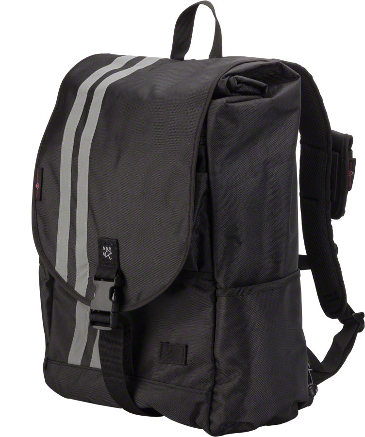 Banjo Brothers Commuter Backpack: LG, Black






