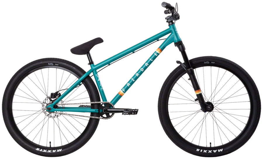 Fairdale Hareraiser 26 " Dirt Jump Bike - Matte Billiard Green, Medium/Large