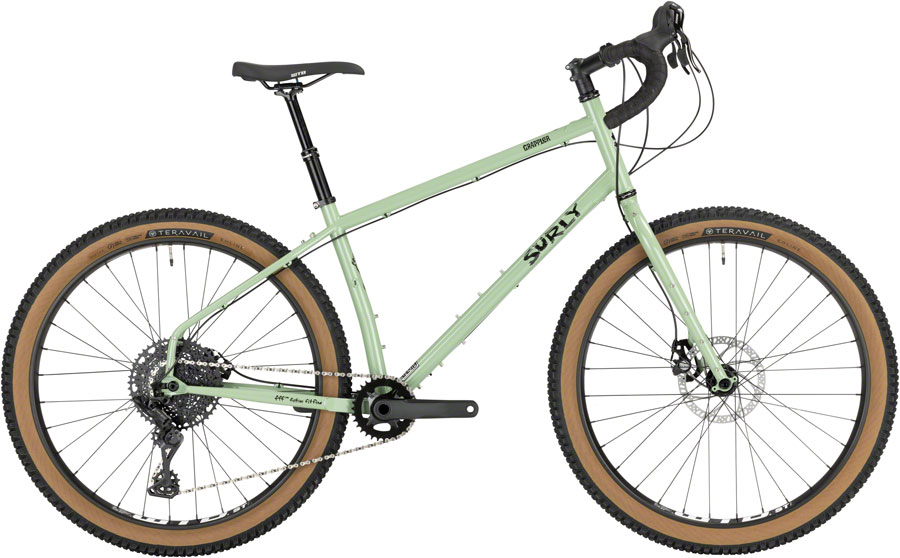 Surly Grappler Bike - 27.5, Steel, Sage Green, X-Large 