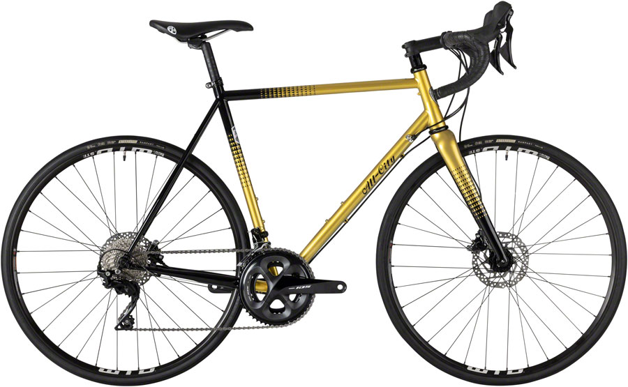 All-City Zig Zag Bike - 700c, Steel, 105, Golden Leopard, 52cm 