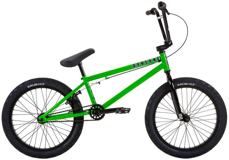Stolen Casino XL BMX Bike - 21" TT, Gang Green






