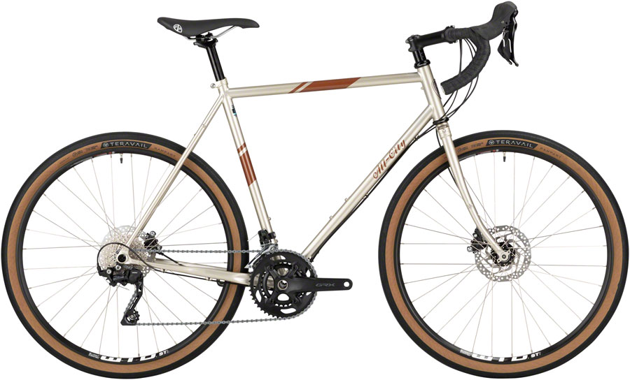 All-City Space Horse Bike - 650b, Steel, GRX, Champagne Shimmer, 49cm 
