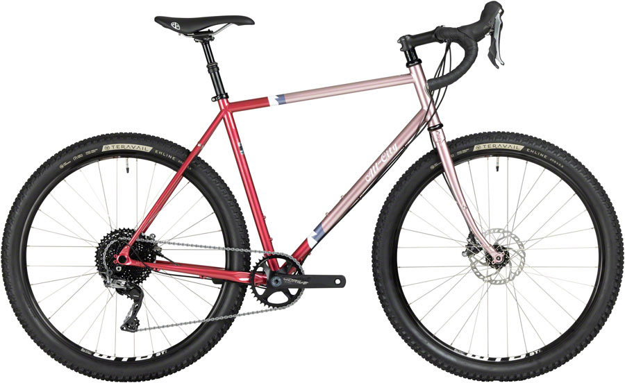 All-City Gorilla Monsoon Bike - 650b, Steel, GRX, Hotberry Rhubarb, 55cm 