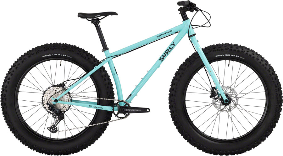 Surly Ice Cream Truck Fat Bike - 26", Steel, Safety Mask Blue, Medium 