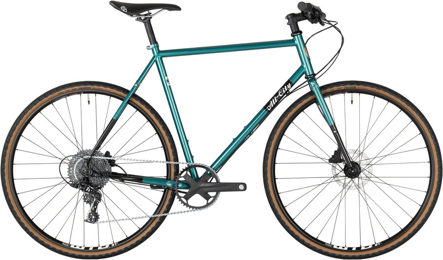 All-City Super Professional Apex Bike - 700c, Steel, Apex, Night Jade, 58cm 
