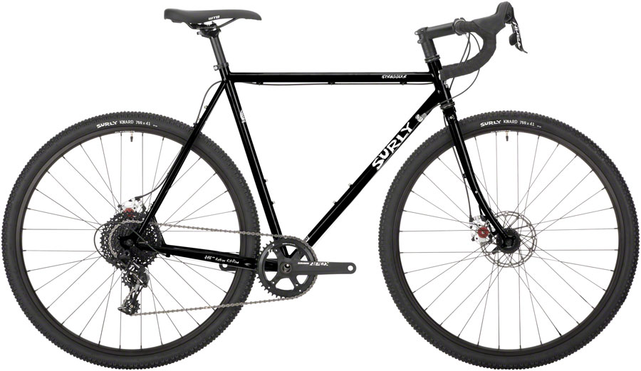 Surly Straggler Bike - 700c, Steel, Black, 54cm 
