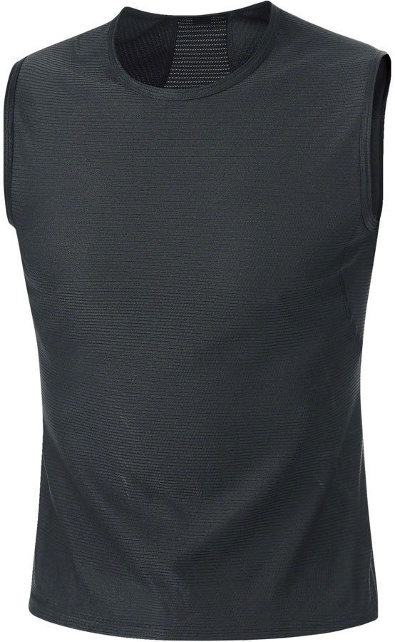 Gorewear M Base Layer Sleeveless Shirt - Black, Men's, Medium