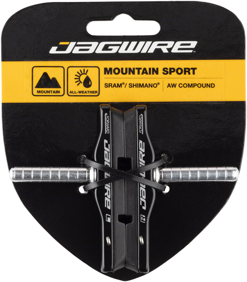 Jagwire Mountain Pro Cantilever Brake Pads, Black 
